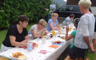 Damenriege Schlusshock