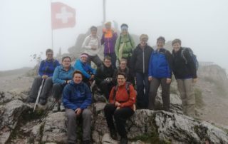 Damenriege auf der grossen Mythen